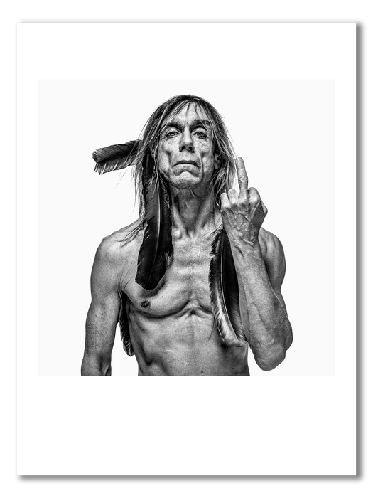 Iggy Pop #1 1in100 Limited Edition Print