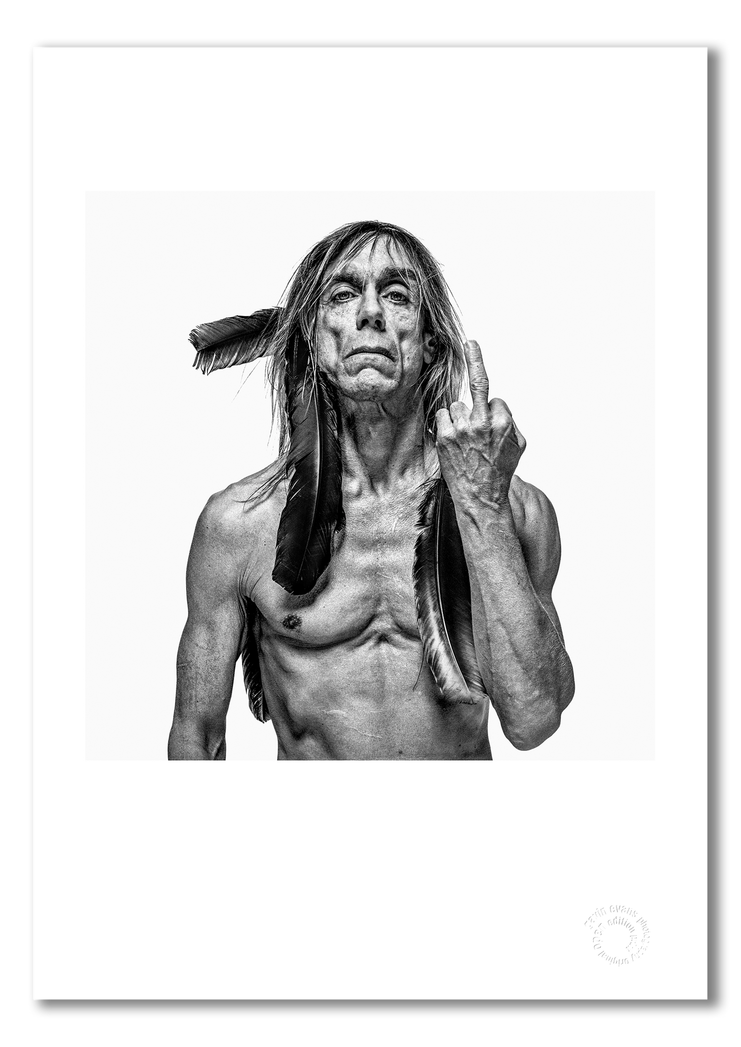 Tirages Iggy Pop en édition ouverte