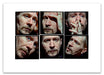 A2 Lightbox print of Gary Oldman by Gavin Evans. Six extreme close-up colour portraits, 1998. Open edition with white border, Lightbox Collection.