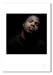 Masta Killa, Wu-Tang Clan, studio portrait, London April 1997, by Gavin Evans — fine art photography print