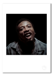 Ol' Dirty Bastard, Wu-Tang Clan, studio portrait, London April 1997, by Gavin Evans — fine art photography print