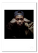 A3 open edition giclée print of RZA presented with a white border, printed on semi-matt archival cotton paper. Photographed in 1997 by Gavin Evans, this close-up studio portrait captures RZA’s intensity and iconic presence. Embossed for authenticity